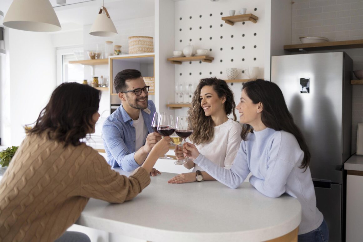 Para el mejor brindis en casa