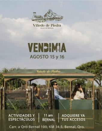 La Segunda Vendimia de Viñedo de Piedra reúne catas, recorridos, música, espectáculos y gastronomía con vistas a la Peña de Bernal.