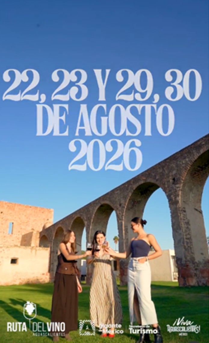 Tarde de celebración en Hacienda El Saucillo con stands de vino hidrocálido, música en vivo y tradición durante las vendimias 2026